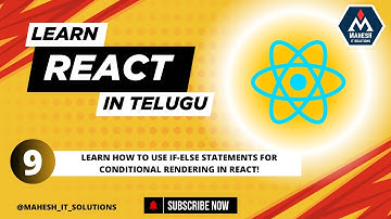 Learn how to use If-Else statements for conditional rendering in React!