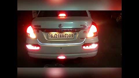 Old Dzire matrixxxxx Reflector light available at JAI JALARAM CAR DECOR /valsad Guj. Mo 9033737201
