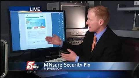 Mark Lanterman talks to KSTP about MNsure Website Vulnerabilities