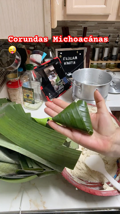 Corundas Michoacánas #shorts #food #traditional #cocina #comidamexicana #kitchen #michoacán #comida