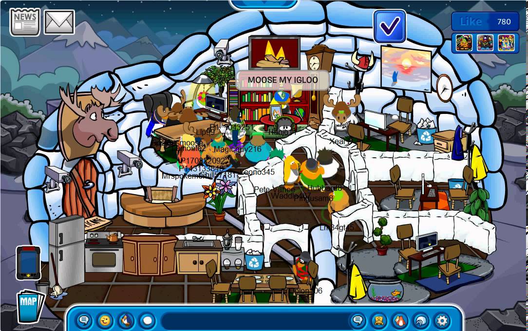 Club Penguin - I Meet Businesmoose!
