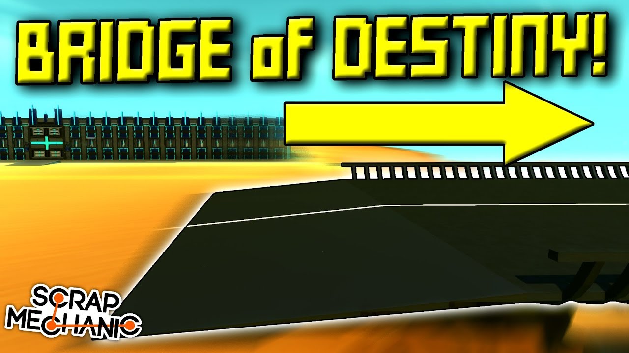 BRIDGING THE PLATEAUS!  [FMB 13] - Scrap Mechanic Gameplay