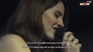 [Vietsub+Kara] [Live] Video Games - Lana Del Rey