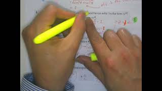 H8F.2 part1 Euler's Formula, Movement in the Argand Plane