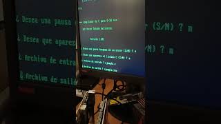 Proyecto con transputer parte 5. Ejecutando mi sistema operativo básico de 1995 #retro #homebrew