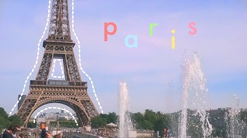 SEEING THE EIFFEL TOWER FOR THE FIRST TIME