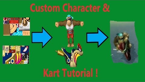 How To Create Your Own Custom Character In Mario Kart Wii! (Very Easy)