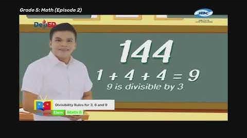 Grade 5 Math Ep2: Divisibility Rules for 3, 6 and 9