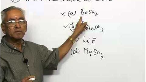 Solved problem of s-Block elements based on new JEE Pattern