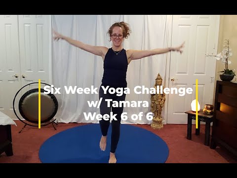 Six Week Yoga Challenge w/ Tamara (Week 6 of 6, Standing Cardio Balance, 30 minutes)