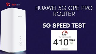 Huawei 5G CPE Pro - Internet Speedtest and Review 2020