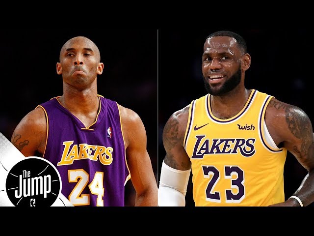 LeBron James misses alley-oop dunk, Kobe thinks it's funny (VIDEO) - NBC  Sports