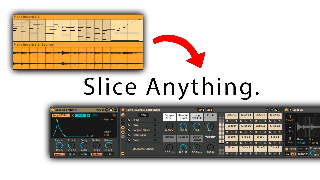 MIDI Slicing in Ableton is INSTANT Inspiration - YouTube
