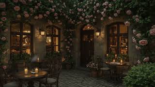 Enchanted Garden Café Ambience 🌹 Relaxing Ambient Music for Meditation, Sleep & Study | Deep Harmony