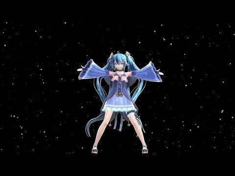 MMD スターナイトスノウ (透過スクリーン用)