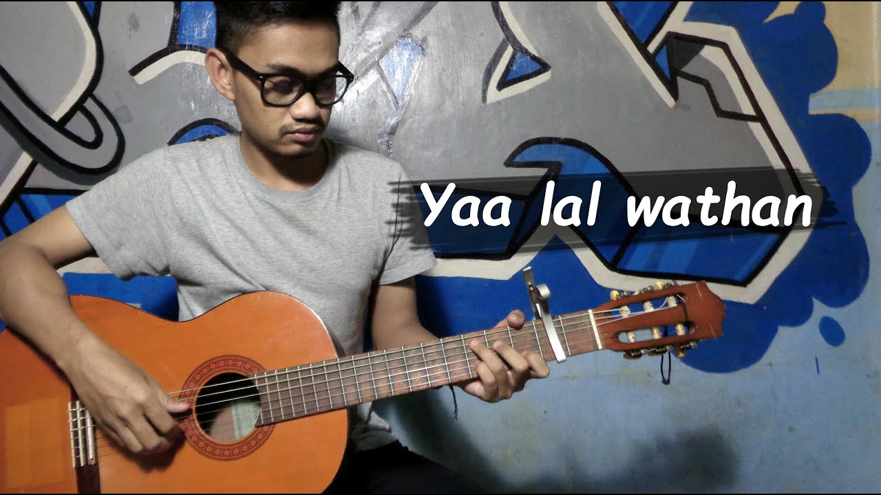 YA LAL WATHON | Lirik | Gitar Freestyle (By Genjrengan Official) - YouTube