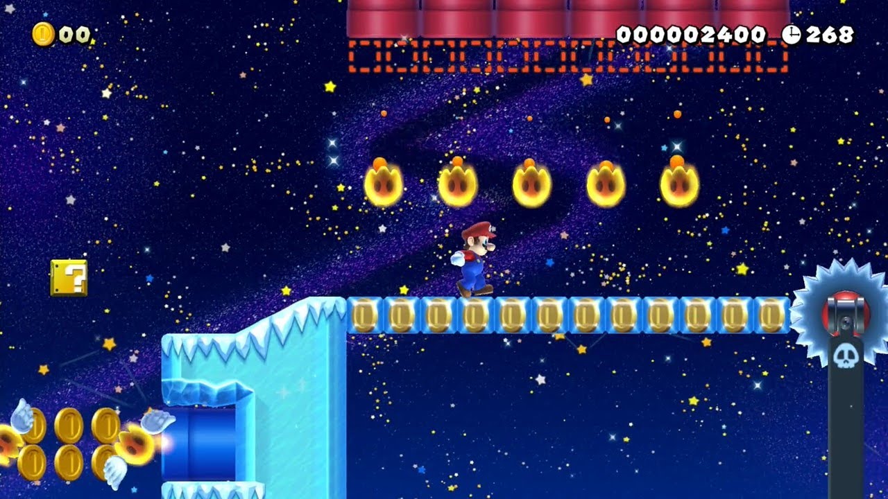 Super Mario Maker 2 - Frostbite Fun by Aleph - No Commentary - YouTube