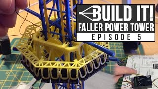 HTR Build It! Faller Power Tower | Episode 5 | Threading the tower & first test attempt!