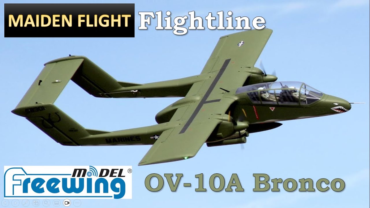 FlightLine OV-10 Bronco 1400mm (55