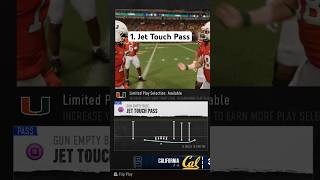 3 Most Broken Pass Plays in College Football 25 #shorts #collegefootball25 #cfb25