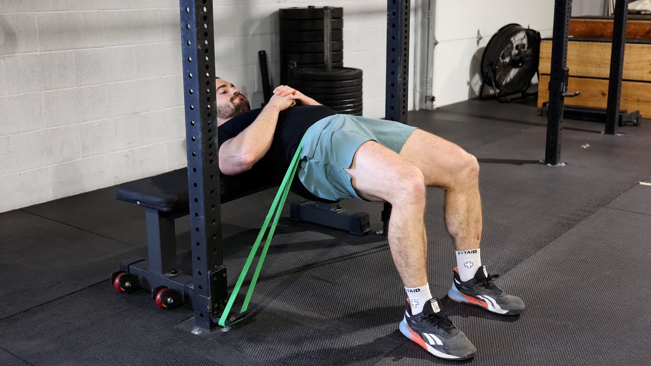 Banded Hip Thrust - YouTube