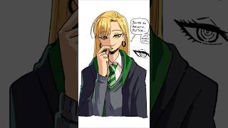 Female Malfoy Everywhere #twitter #anime #fanart #Malfoid #HP #harrypotter #art #meme #trend