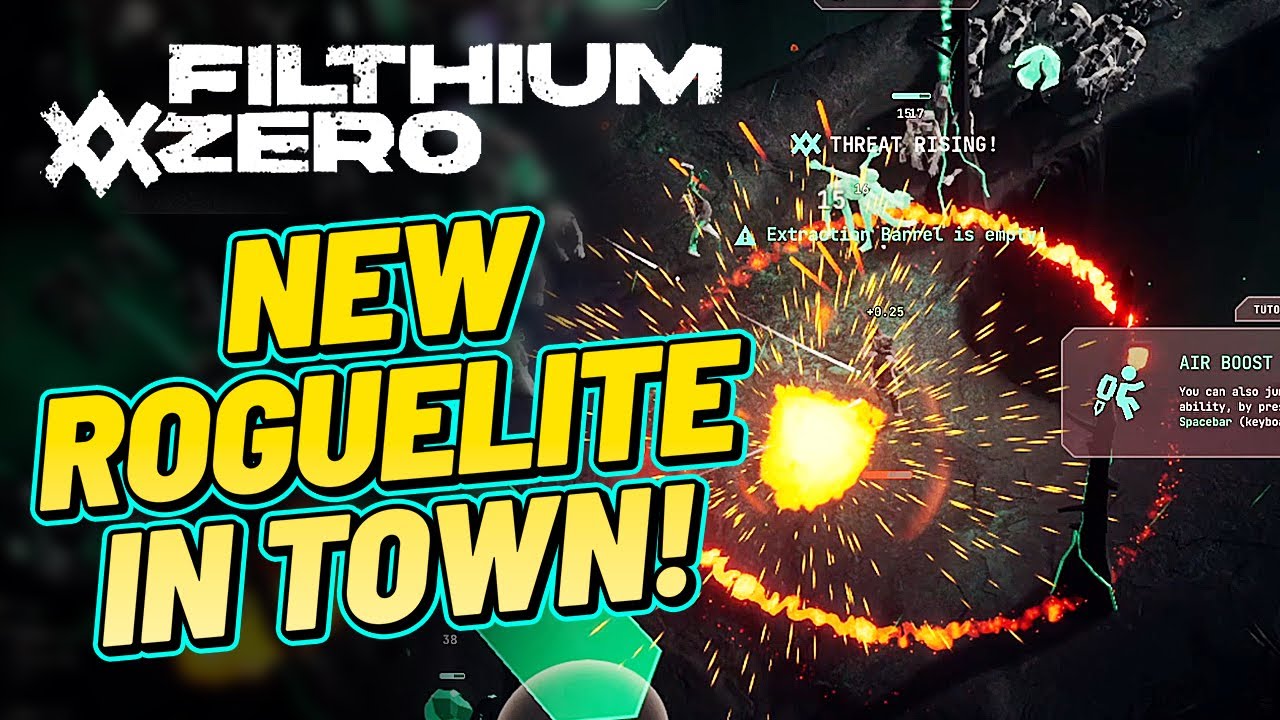 FILTHIUM ZERO First Look! - Upcoming Action Roguelite Horde Survival game