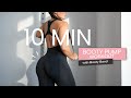 10 min booty pump workout  booty express live  avec bande lastique