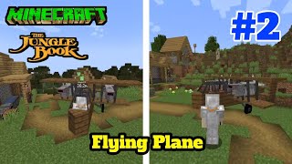 Flying My First Plane In|  Minecraft Jungle Book |  Part 2 #raptortelugugamer #minecraft #jungkook