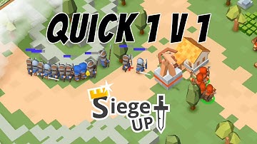 Quick 1v1 Multiplayer Game with казума - Siege Up!