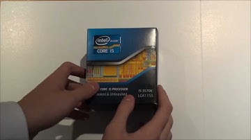 Intel Core i5 3570k | Unboxing and First Look #009 | TechEdgey231