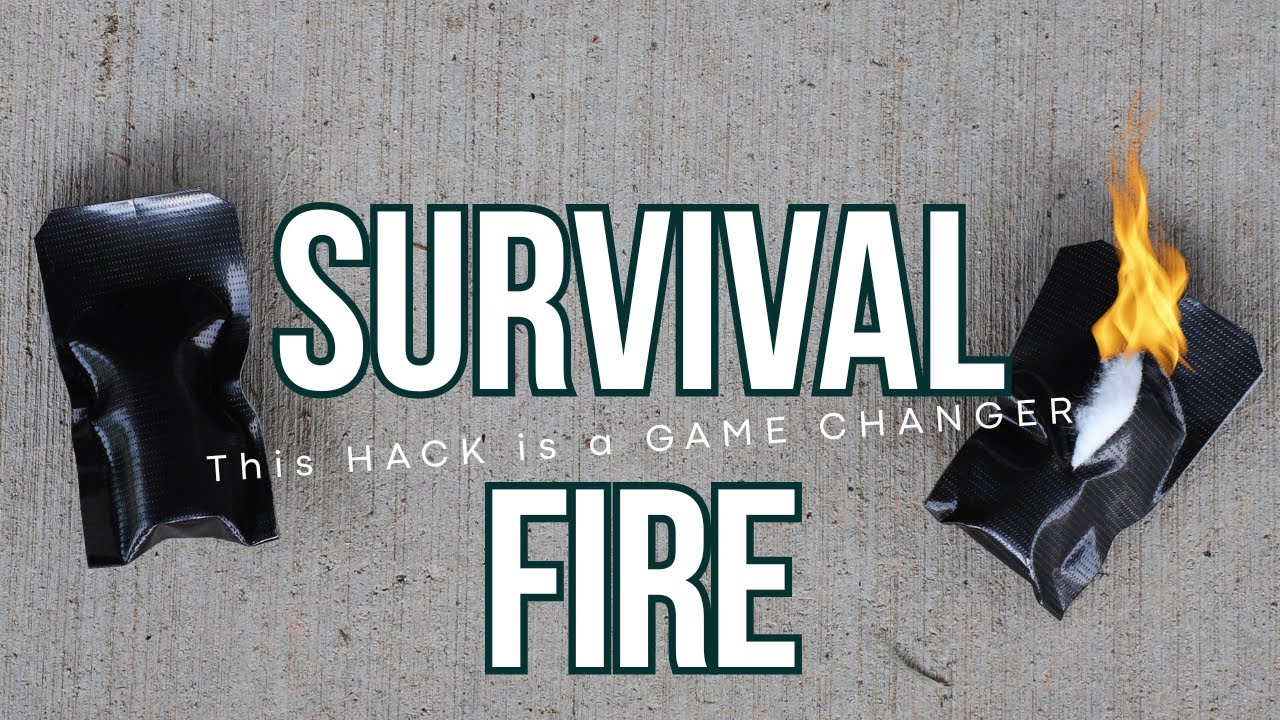 Don't Make Fire Starters the Old Way – Try THIS! Survival Fire Hack