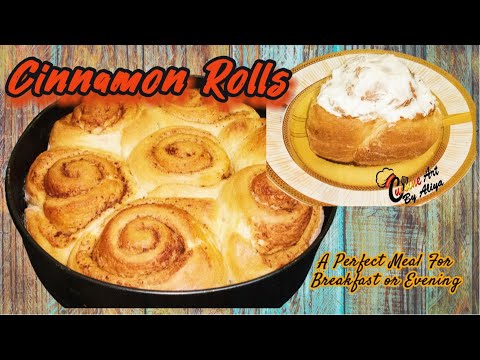 Quick and Easy Homemade Cinnamon Rolls Recipe | Soft and fluffy Cinnamon rolls in 4 simple steps