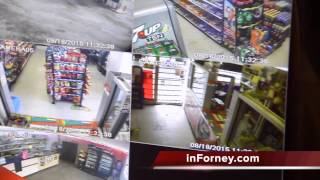 Surveillance video of attempted robbery at Terrell gas station