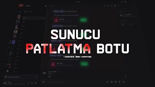 Geli̇şmi̇ş Di̇scord Sunucusu Nasil Patlatilir? Discord Ücretsi̇z Sunucu Patlatma Botu 2025
