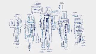 corporate business enterprise word cloud typography animation SBV 302910592 preview