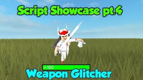 Roblox Script Showcase #4 : Weapon Switcher