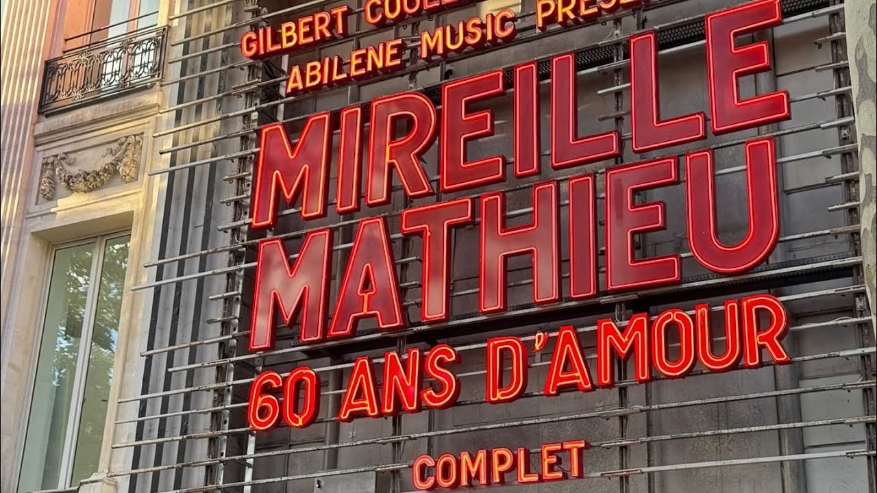 Mireille Mathieu - Concert „60 ans d’amour”, PARIS, OLYMPIA (24 octobre 2025)