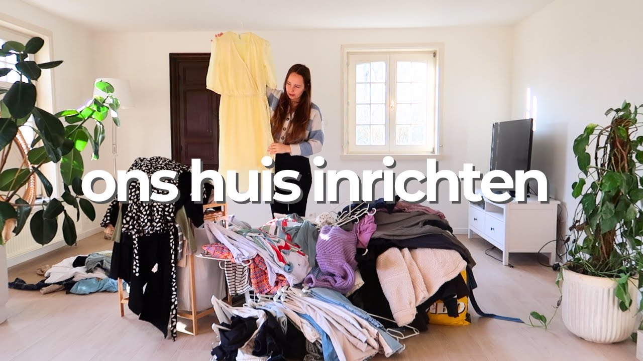 Keuken inrichten, kleding organiseren & meer! | VERBOUW VLOG