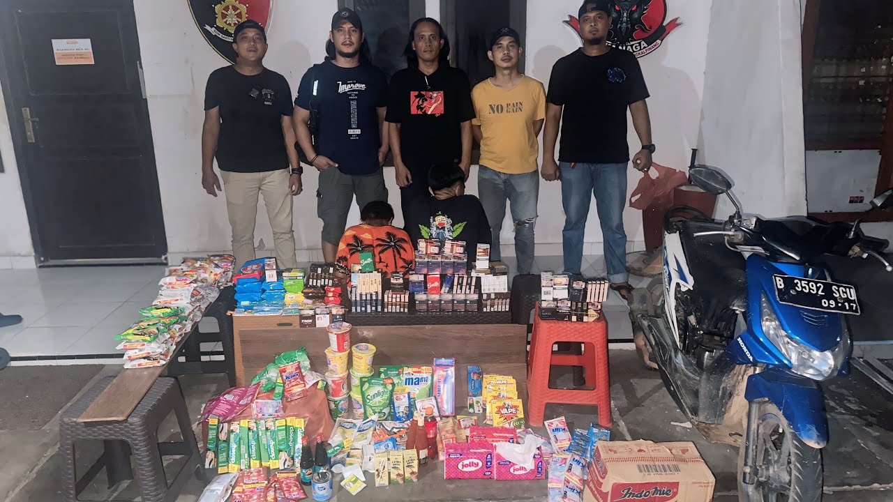 🔥VIRAL🔥 (TIM NAGA) Ringkus Para Pelaku “PEMBOBOLAN TOKO” di Beberapa Titik TKP Kota Pangkalpinang!!!