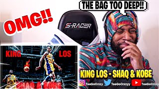 THE GLITCHYNESS CONTINUES!!!! King Los - SHAQ & KOBE FREESTYLE (Official Audio) (REACTION)