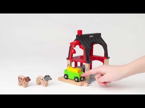 BRIO World - 36012 Animal Barn