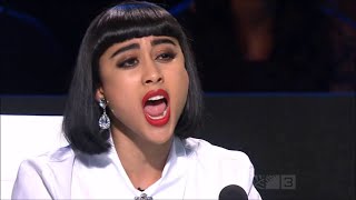 Natalia Kills critiques X Factor performance