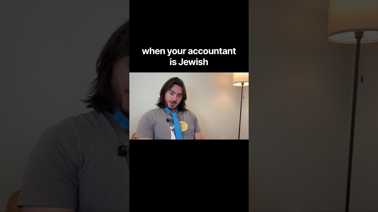 Jewish accountant #shorts #comedy #funny