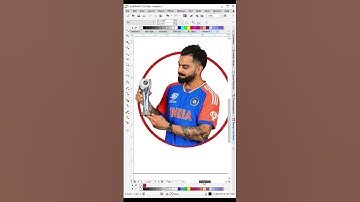 Coreldraw Tutorial | Round Shape Photo Editing #shorts #coreldrawtutorial