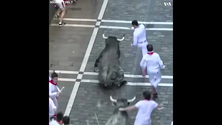 Three men gored at opening of Running of the Bulls festival in Spain
