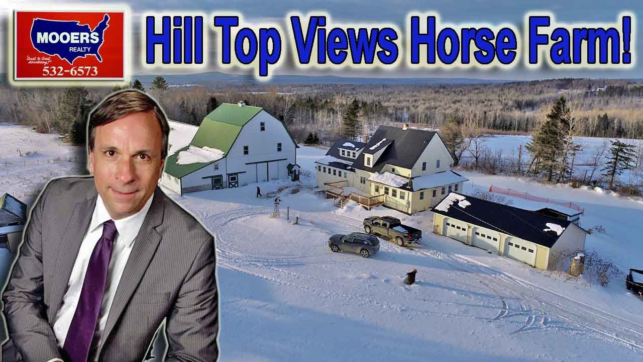 Фермерский амбар, усадьба в штате Мэн, недвижимость.