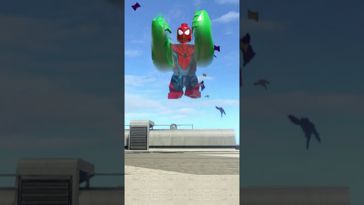 HULK Transforms into Spider-Man Custom Design -LEGO Marvel Super Heroes