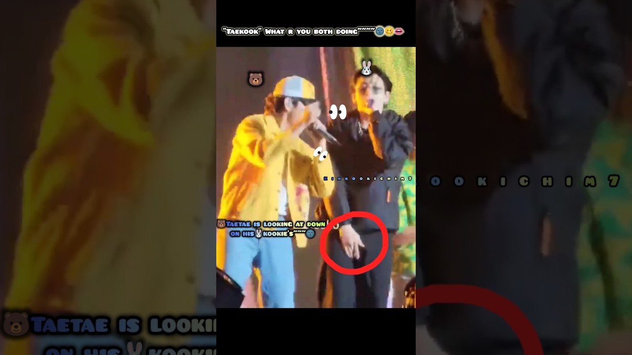 ahmm ahmm 🙈No need to words We love you "TAEKOOK" 😌 