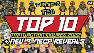 TOP 10 TMNT ACTION FIGURES OF 2022 + NEWS, REVEALS, NECA, SUPER7 & MCFARLANE LEAKS Turtles & Tea #9
